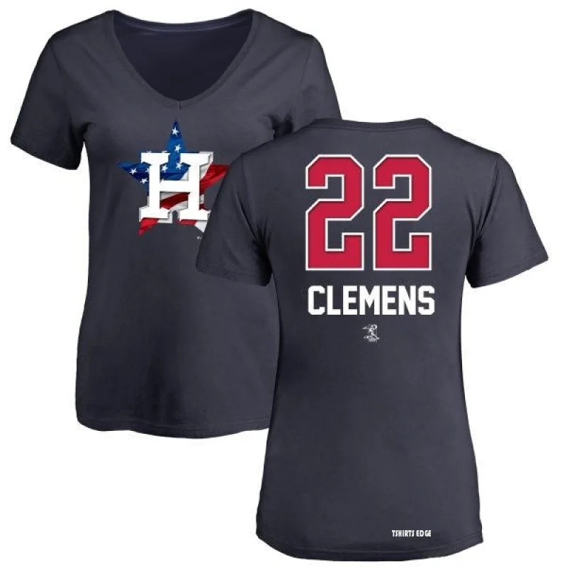 Roger Clemens Name & Number T-Shirt - Gray - Tshirtsedge