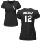 Women's Romy Gonzalez Name & Number T-Shirt - Black