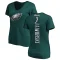 Women's Ron Jaworski Backer Slim Fit T-Shirt - Green