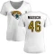 Women's Ross Matiscik Name & Number Slim Fit T-Shirt - White