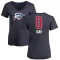 Women's Rudy Gay Name and Number Banner Wave V-Neck T-Shirt - Navy