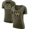 Women's Russ Grimm Legend Salute to Service Scoop Neck T-Shirt - Olive