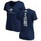 Women's Russ Yeast Backer Slim Fit T-Shirt - Navy