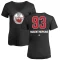 Women's Ryan Nugent-Hopkins Name and Number Banner Wave V-Neck T-Shirt - Black