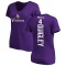 Women's Ryan Quigley Backer Slim Fit T-Shirt - Purple