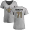 Women's Ryan Ramczyk Name & Number Slim Fit T-Shirt - Ash