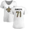 Women's Ryan Ramczyk Name & Number Slim Fit T-Shirt - White