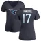 Women's Ryan Tannehill Name & Number Slim Fit T-Shirt - Navy