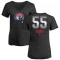 Women's Sam Huff Midnight Mascot V-Neck T-Shirt - Black