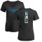 Women's Sam Mills Backer Slim Fit T-Shirt - Black