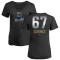 Women's Samir Duenez Midnight Mascot V-Neck T-Shirt - Black