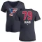 Women's Sammy Blais Name and Number Banner Wave V-Neck T-Shirt - Navy