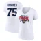 Women's Santtu Kinnunen 2023 Stanley Cup Final V-Neck T-Shirt - White