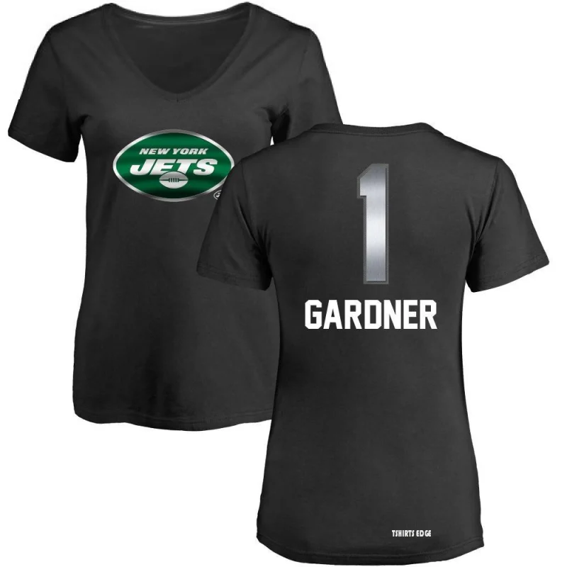 Women's Sauce Gardner Midnight Mascot T-Shirt - Black - Tshirtsedge