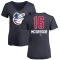 Women's Scott Mcgregor Name and Number Banner Wave V-Neck T-Shirt - Navy