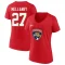 Women's Scott Mellanby 2023 Stanley Cup Final Name & Number V-Neck T-Shirt - Red