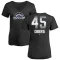 Women's Scott Oberg Midnight Mascot V-Neck T-Shirt - Black