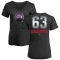 Women's Sean Doolittle Midnight Mascot V-Neck T-Shirt - Black