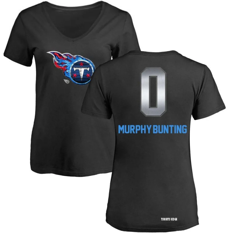 Women's Ndamukong Suh Midnight Mascot T-Shirt - Black - Tshirtsedge