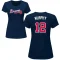 Women's Sean Murphy Name & Number T-Shirt - Navy