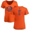 Women's Sebastian Aho One Color Backer T-Shirt - Orange