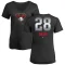 Women's Seth Beer Midnight Mascot V-Neck T-Shirt - Black