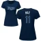 Women's Shane Baz Name & Number T-Shirt - Navy