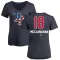 Women's Shane McClanahan Name and Number Banner Wave V-Neck T-Shirt - Navy