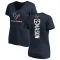 Women's Shaq Mason Backer Slim Fit T-Shirt - Navy