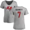 Women's Shaquil Barrett Name & Number Slim Fit T-Shirt - Ash