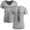 Women's Shaun Alexander Backer V-Neck T-Shirt - Ash