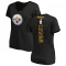 Women's Shaun Suisham Backer Slim Fit T-Shirt - Black