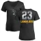 Women's Shea Langeliers Midnight Mascot V-Neck T-Shirt - Black