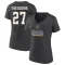 Women's Shea Theodore Heather 2023 Western Conference Champions V-Neck T-Shirt - Charcoal