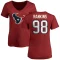 Women's Sheldon Rankins Name & Number Slim Fit T-Shirt - Red