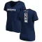 Women's Sidy Sow Backer Slim Fit T-Shirt - Navy