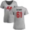 Women's Silas Dzansi Name & Number Slim Fit T-Shirt - Ash