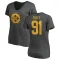 Women's Stephon Tuitt One Color T-Shirt - Ash