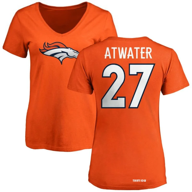 Steve Atwater Backer T-Shirt - Ash - Tshirtsedge