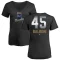 Women's Steve Balboni Midnight Mascot V-Neck T-Shirt - Black