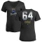 Women's Steven Cruz Midnight Mascot V-Neck T-Shirt - Black