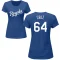 Women's Steven Cruz Name & Number T-Shirt - Royal