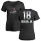 Women's Steven Souza Jr. Midnight Mascot V-Neck T-Shirt - Black