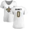 Women's Sy Barnett Name & Number Slim Fit T-Shirt - White