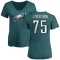 Women's Tarron Jackson Name & Number Slim Fit T-Shirt - Green