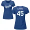 Women's Taylor Clarke Name & Number T-Shirt - Royal