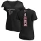 Women's Taylor Heinicke Backer Slim Fit T-Shirt - Black