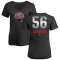 Women's Taylor Lehman Midnight Mascot V-Neck T-Shirt - Black