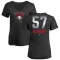 Women's Taylor Widener Midnight Mascot V-Neck T-Shirt - Black