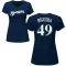 Women's Teddy Higuera Name & Number T-Shirt - Navy